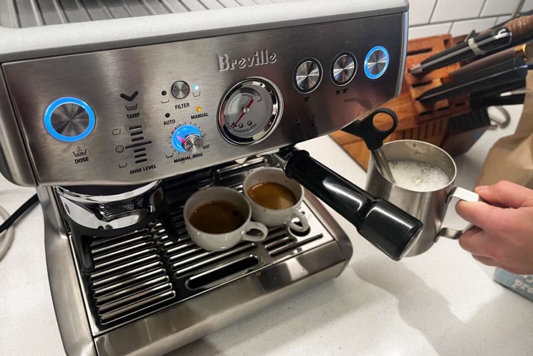 How to Steam Milk with a Breville Espresso Machine