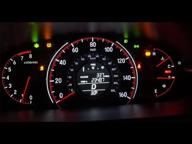 What is the Honda Accord Instrument Panel Symbols?